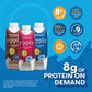 Ripple Non-Dairy Milk, Vanilla | Vegan Milk With 8g Pea Protein | Shelf Stable Single Serve Cartons | On-The-Go | Non-GMO, Plant