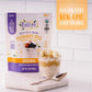 Oatsome Organic Overnight Oats with Chia, Flax, & Hemp, Gluten-Free Oatmeal with 7g of Protein, 2.5 lb Bag