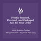 COFFEE MASTERS Flavored Coffee, Almond Amaretto, Ground, 12 Ounce Bags, Pack of 4, Model AAMF12G