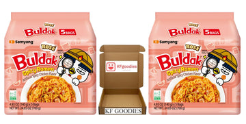 Samyang Buldak Hot Spicy Chicken Ramen Noodle Korean Stir-Fried Ramen (10, ROS  )