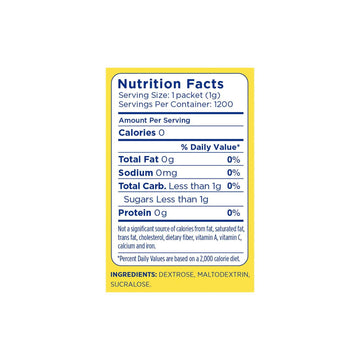 Splenda Sweetener (1,200 Count)