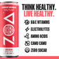 ZOA Zero Sugar Energy Drink - Strawberry Watermelon, 160mg Natural Caffeine, 12 Ounce (Pack of 12)