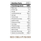 Darsa Organics Indian Red Chili Powder 3.5 oz - USDA Certified Red Chili Powder Organic, Non-GMO, Kosher, Food Grade PET Jar, Gl