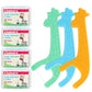 Familife Kids Dental Floss Picks Without Fluoride,4 Travel Handy Cases Unflavored Flosser 120 Picks