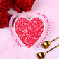 Pink Nonpareils Sprinkles, Red Pink And White Sprinkles Bulk For Cake Decorating Cupcake Baking Dessert Cookies Valentine'S Deco