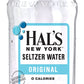 Hal's New York Seltzer Carbonated Original Sparkling Water, Zero Sugar, Zero Calorie, Zero Carbs, 20 Fl Oz (Pack of 24)