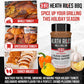 Heath Riles BBQ Cajun Creole Garlic Butter Rub Seasoning, 2 lb Refill Bag