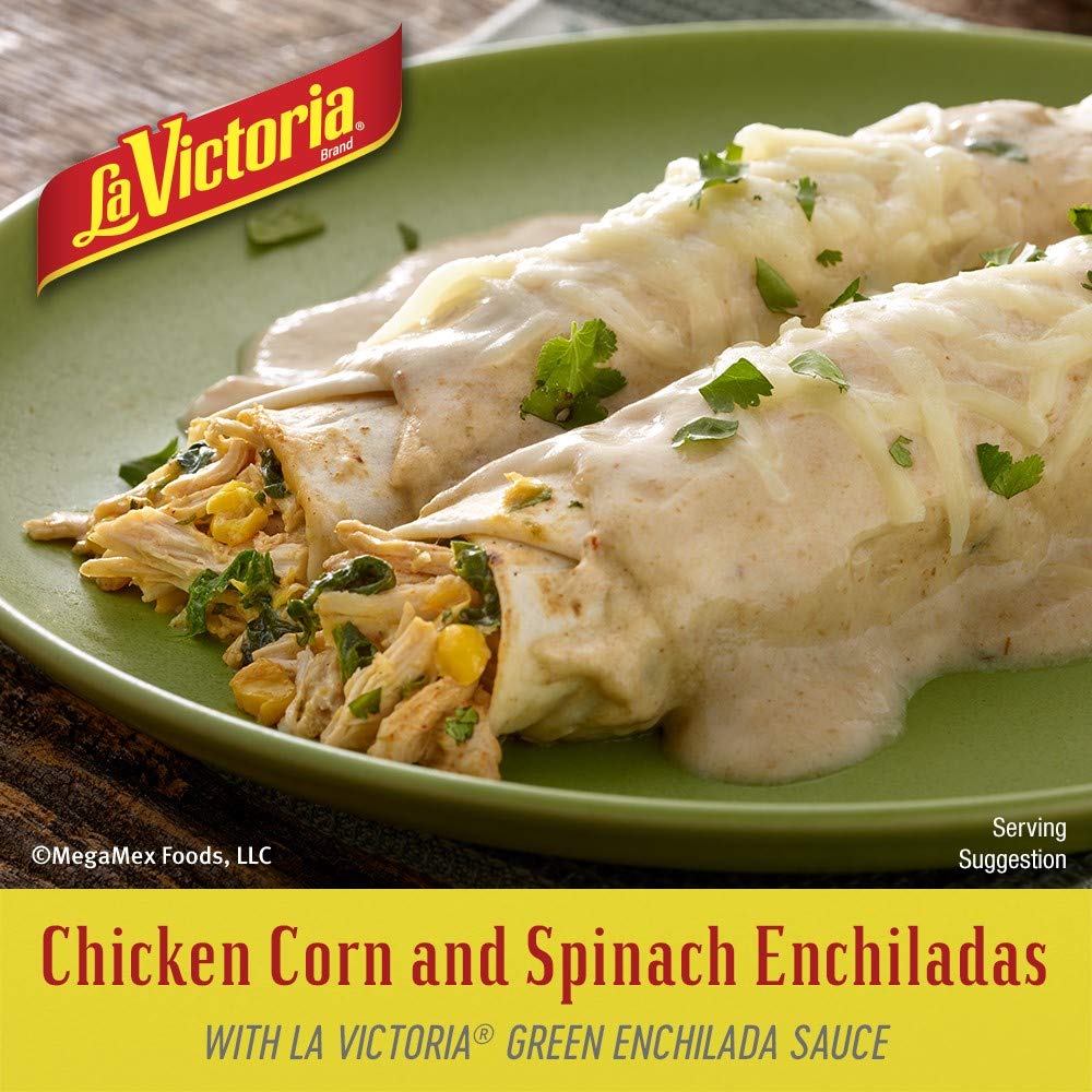 La Victoria Sauce Green Chile Enchilada Retail 19 Ounce Cans (Pack Of 12)