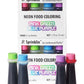 Candlewood Pantry B. Sprinklin Neon Liquid Food Coloring Kit Set of 4-0.3 fL Oz - Pink, Green, Purple, Blue - Vibrant Food Dye f