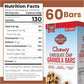 Wellsley Farms Chewy Chocolate Chip Granola Bars - No High-Fructose Corn Syrup - Vegetarian - Whole Grain Granola Bars - 110 Cal