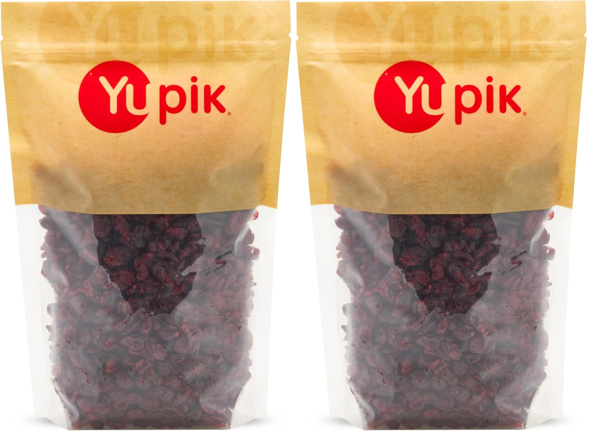 Yupik Dry Fruit, Dried Cranberries, 2.2 lb (Pack of 2)