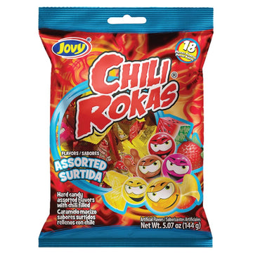 Mexican Chili Candy Assortment - Spicy And Sweet Chilli Rokas, Roka Candy, And More