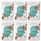 Purely Sprouted Smoked Sea Salt Almonds, Vegan & Gluten-Free, 4 oz Pack of 6