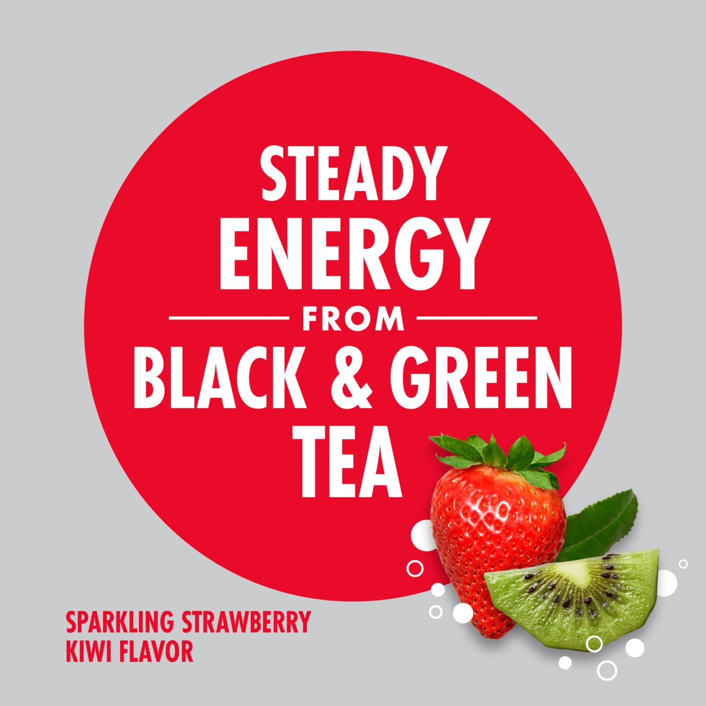 V8 +SPARKLING ENERGY Strawberry Kiwi Energy Drink  Made With Real Vegetable And Fruit Juices  11.5 FL OZ Can (Pack Of 12)