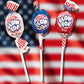 Charms Patriotic USA Charms Blow Pops, 14-Piece Bag, 9.1 Ounce