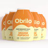 Obrilo Performance Energy Water Enhancer, L-Theanine, Taurine, Vitamin Complex, 2 Fl Oz (Pack of 5), Orange Popsicle Flavor