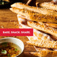 King Arthur Focaccia Mix Kit, 18.4 oz – Crisp & Airy Baking Mix, Ready in 1 Hour, Perfect for Homemade Bread