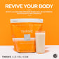 Le-Vel Thrive Protein Shake, Gluten-Free, Pea Protein, 16 Packets (35g Each), Vanilla Flavor