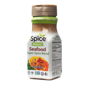 iSpice - Salt-Free | Sugar free | 100% Fat Free Pure Wellness Seafood Super Spice Blend | All Natural | Ready to use as is | No 