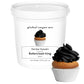 Black Buttercream Frosting for Cake Decorating - Firm Icing for Cakes & Cupcakes, 16 Ounce Tub by Global Sugar Art/Chef Alan Tet