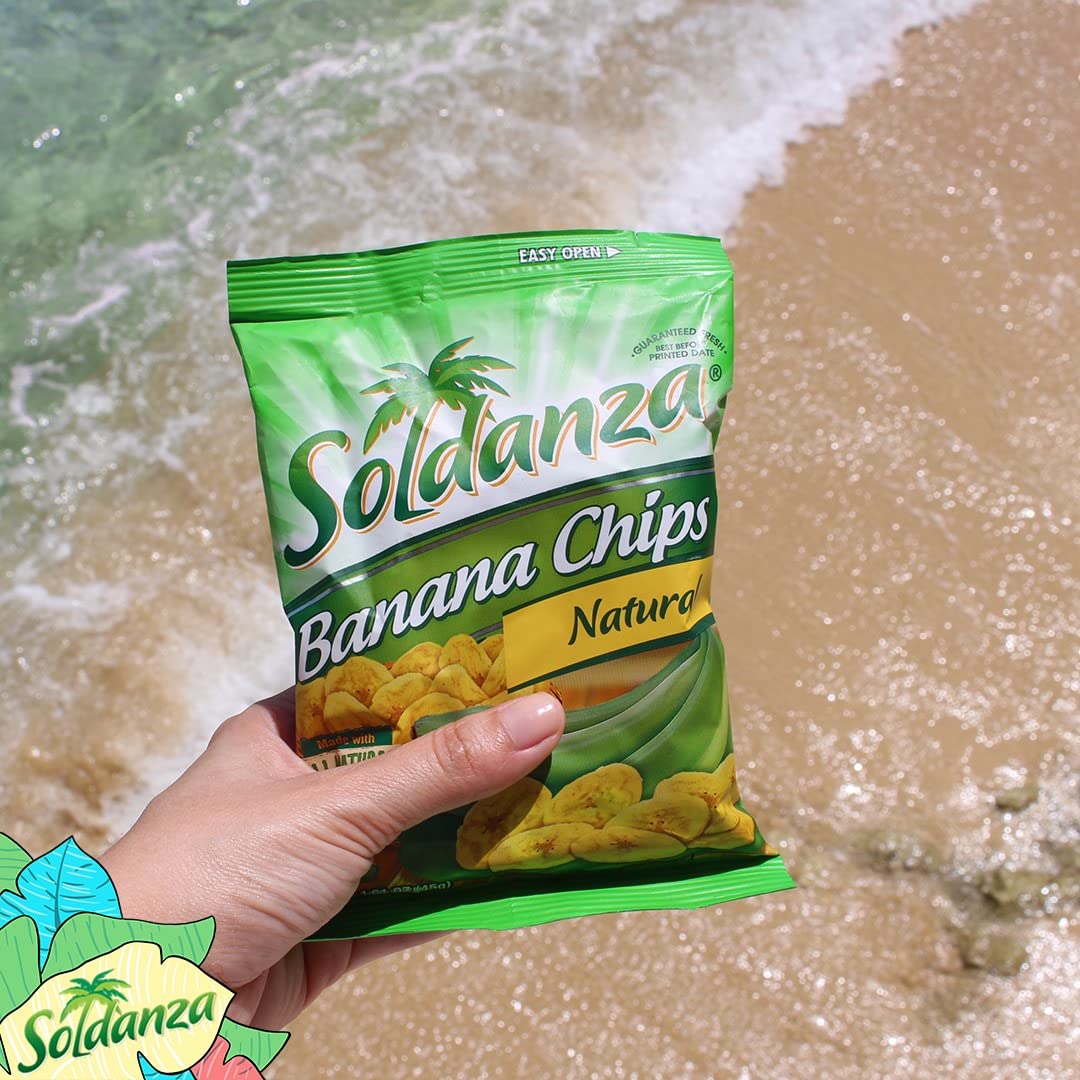 Soldanza Banana Chips, 2.5 Ounce (Pack Of 24)