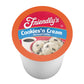Friendlys Flavored Ice Cream Coffee Pods, Cookies & Cream, 40 Count, Compatible with Keurig K Cup malt-inspired