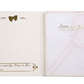 LOVENJOY Double Hearts Cake Topper, Rose Gold, Crystal Rhinestones, 3.5 Inches, Model GA-TH0100A-R