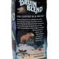 Ravens Brew Coffee Full Bodied Coffee Full City Roast Whole Bean - Bruin Blend 2-Pack Of 12Oz