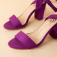 Trary Purple Heels, Platform Heels For Women, Lace Up Heels For Women, Short Heels For Women,Low Heels For Women Lavender Heels,