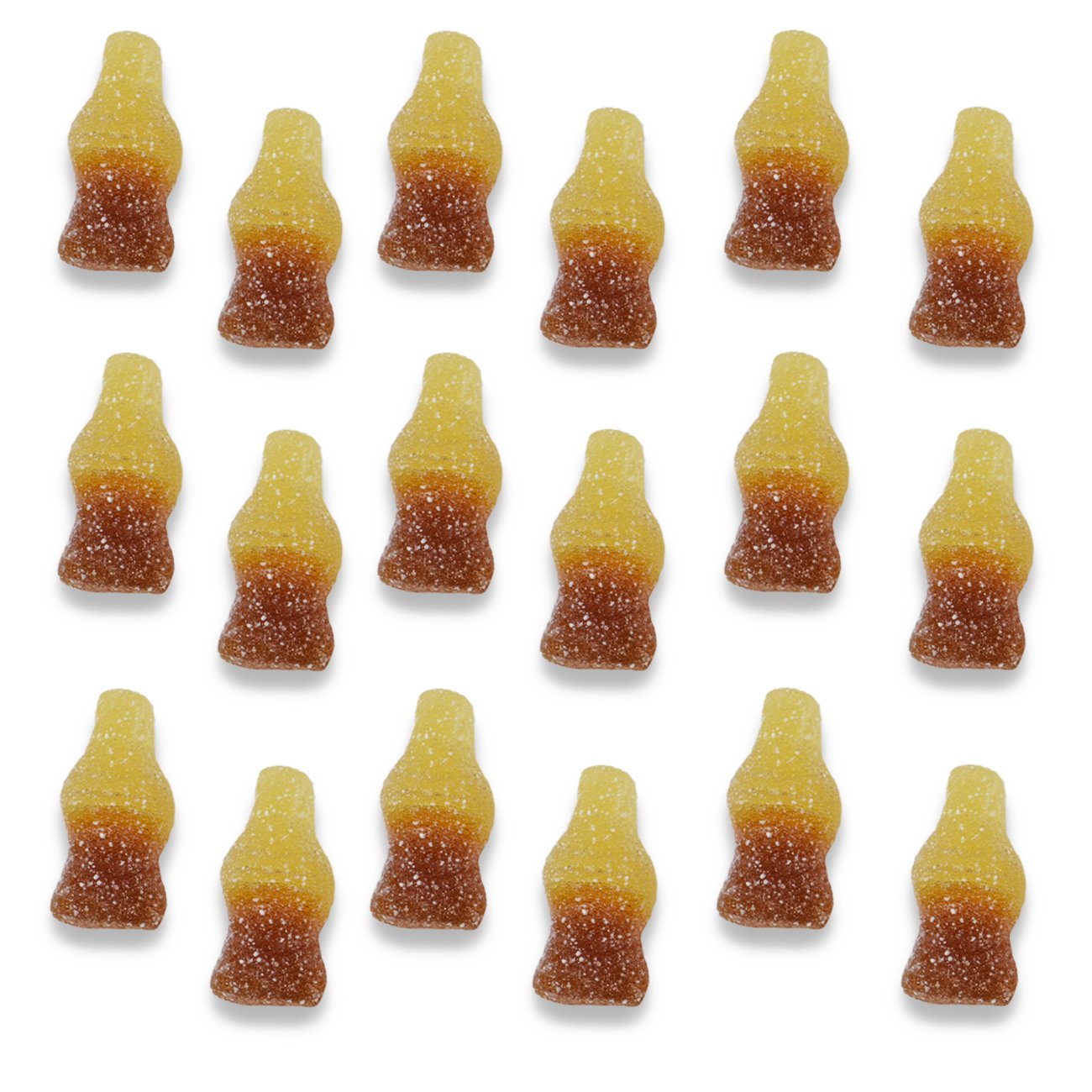 Haribo Gummi Candy, Fizzy-Cola Gummy Candy Soda Bottles, 5 Ounce Share Size Bags (Pack Of 12) Delicious Soft & Chewy Sweet Snack