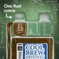 CoolBrew Mocha 6 Pack - 32 DRINKS PER BOTTLE - Fresh Cold Brew Liquid Concentrate - For Iced or Hot Coffee, Unsweetened, No Pres