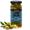 Tipsy Olives - Green Olives Stuffed With Blue Cheese - Large Cocktail Olives For Cocktails, Bloody Mary Condiments, Martini Stuffed Olives, Olive Bar - Sable & Rosenfeld - 5 Oz (Pack 1)