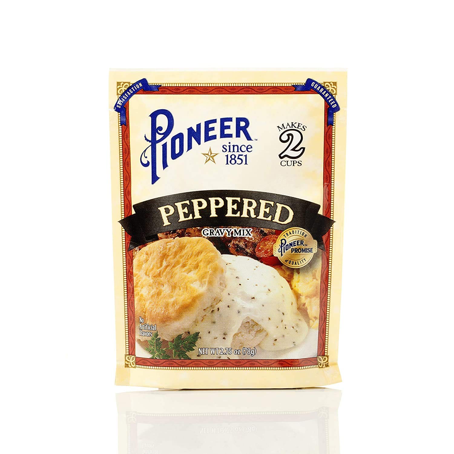 Pioneer Brand Peppered Gravy Mix (2.75 Oz Packets) 3 Pack