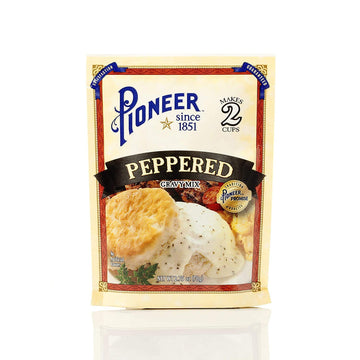 Pioneer Brand Peppered Gravy Mix (2.75 Oz Packets) 3 Pack