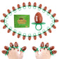 Football Ring Lollipops,Suckers Individually Wrapped Bulk for Birthday Party Candy Favors,Sports Ball Shaped Goodie Bag Fillers,