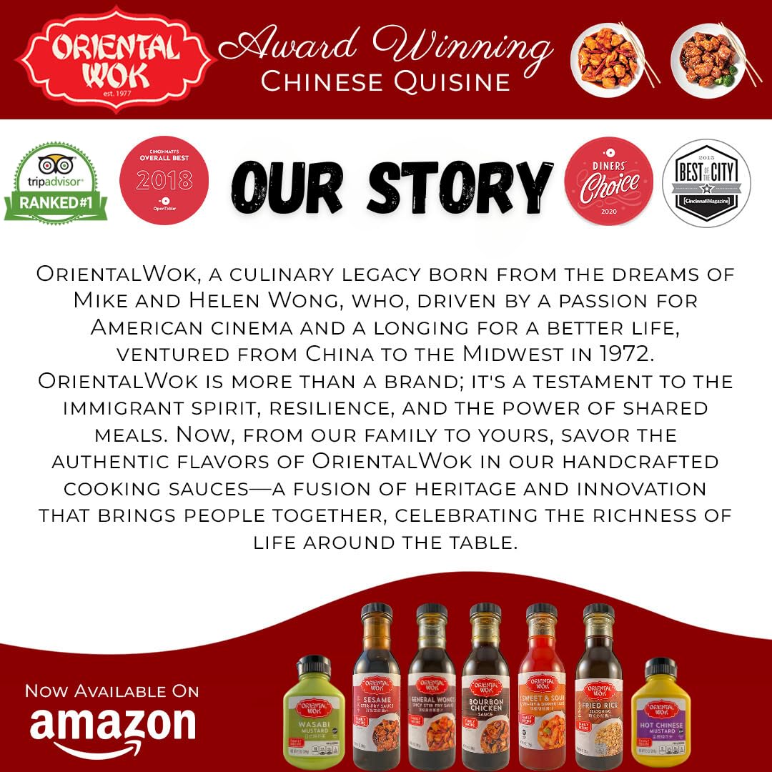Oriental Wok Gourmet Sweet & Sour Stir-Fry & Dipping Sauce, W/Orange, Pineapple Juice, Apple & Ginger Flavor, Blend Of Sweet & T