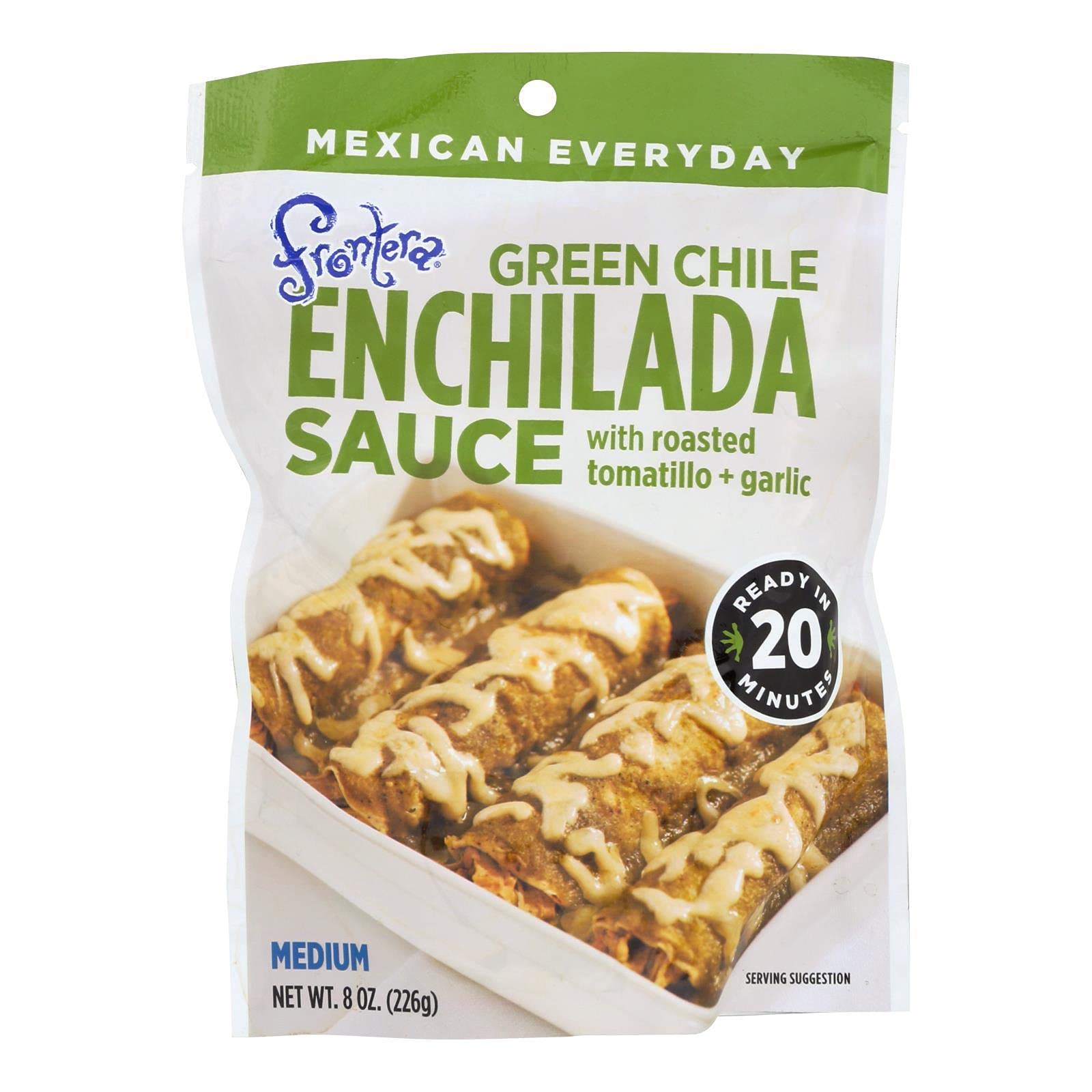 Frontera Foods Green Chile Enchilada Sauce - Green Chile - Case Of 6-8 Oz.6