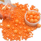 Orange Sprinkles Halloween Sprinkles for Cupcakes Edible Sugar Pearls Cookie Ice Cream Cake Topper Cupcake Decorations Wedding H