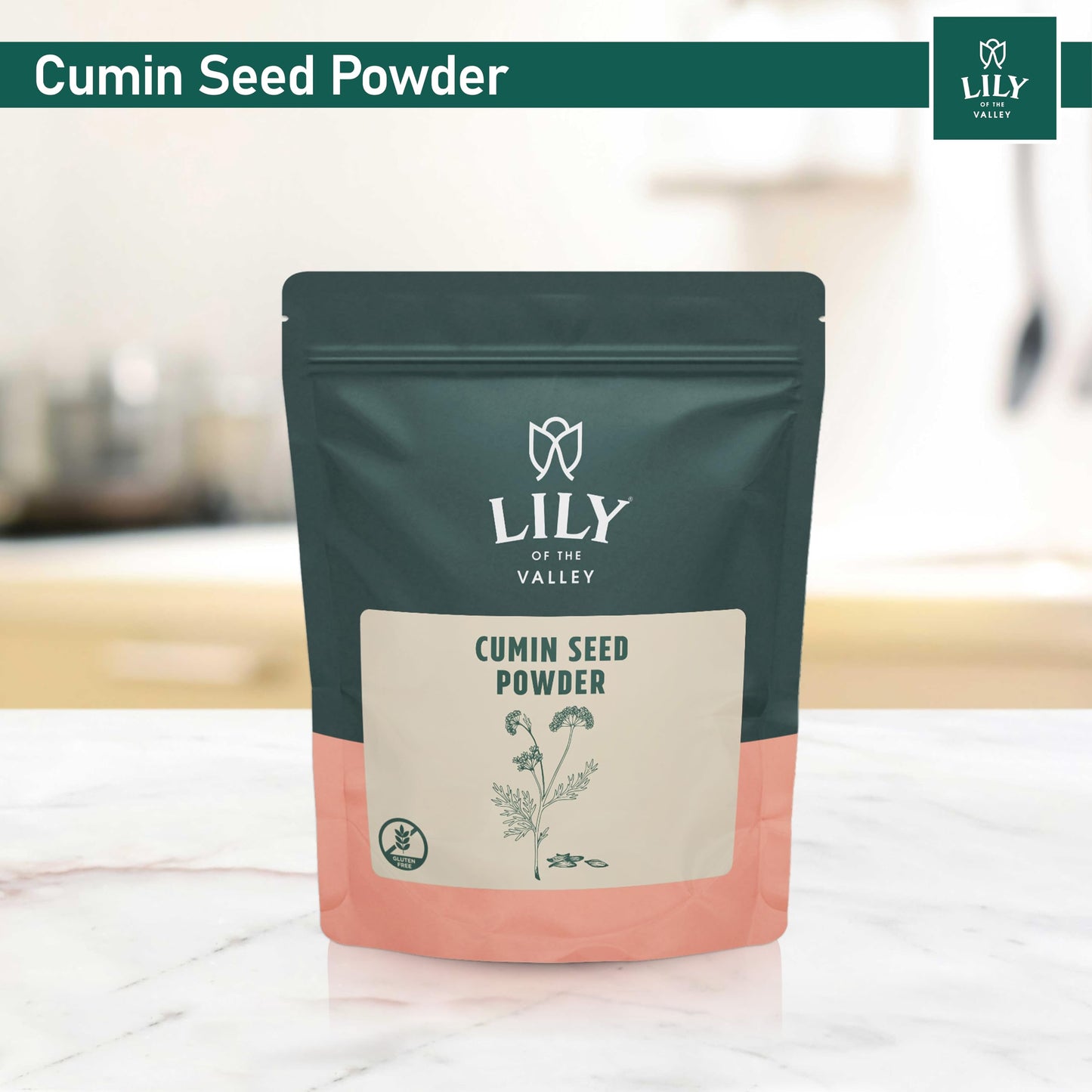 Lily Of The Valley Cumin Powder - Ground Cumin - Great Flavor For Cooking & Baking - 100% Raw Comino Molido Sourced From India -