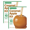 Concord Foods Caramel Apple Kit: Fall Favorite Treat - Indulge In Chewy Caramel Apples! Makes 10 Caramel Apples Per Box, 5 Oz (P