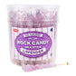 Espeez Rock Candy Sticks - 48 Count Lavender Tutti-Frutti, Individually Wrapped for Party Favors and Candy Buffets