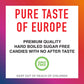 Swiss Imports Sugar Free Bonbons Hard Candy Drops Individually Wrapped Bocca Variety Box, Cherry, Coffee, Peach, And Raspberry,