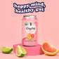 Daytrip Organic Sparkling Prebiotic Soda, Low Sugar, 12-Pack - G fruit