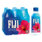 FIJI Natural Artesian Water 330 mL / 11.15 Fl Ounce Bottle (Pack of 6) - 100% Recycled Plastic