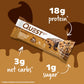 Quest Nutrition Dipped Chocolate Chip Cookie Dough Protein Bars, 18g Protein, 3g Net Carbs, Gluten Free, 1.76 Oz, 4 Count