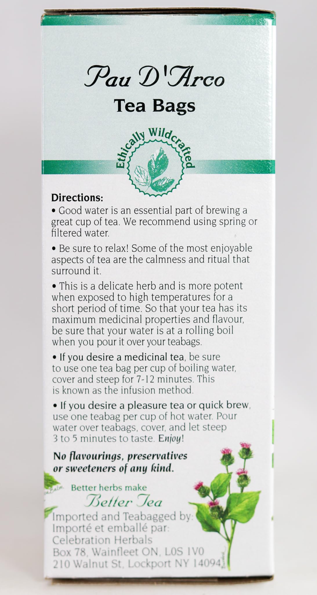 Celebration Herbals Pau Darco Inner Bark Tea Wc 24 Bag, 002 Pound