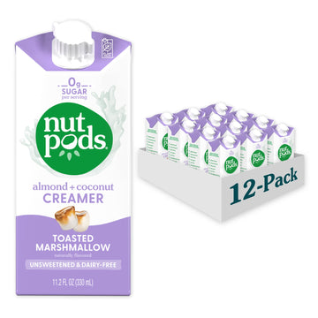 Nutpods Toasted Marshmallow Coffee Creamer - Unsweetened Non Dairy Creamer Made From Almonds And Coconuts - Keto Creamer, Whole3