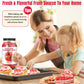Premium Freeze Dried Strawberries Pieces - 8.82Oz 100% Natural Sweet Frozen Strawberrys, No Gluten & No Allergen, Dry Strawberry