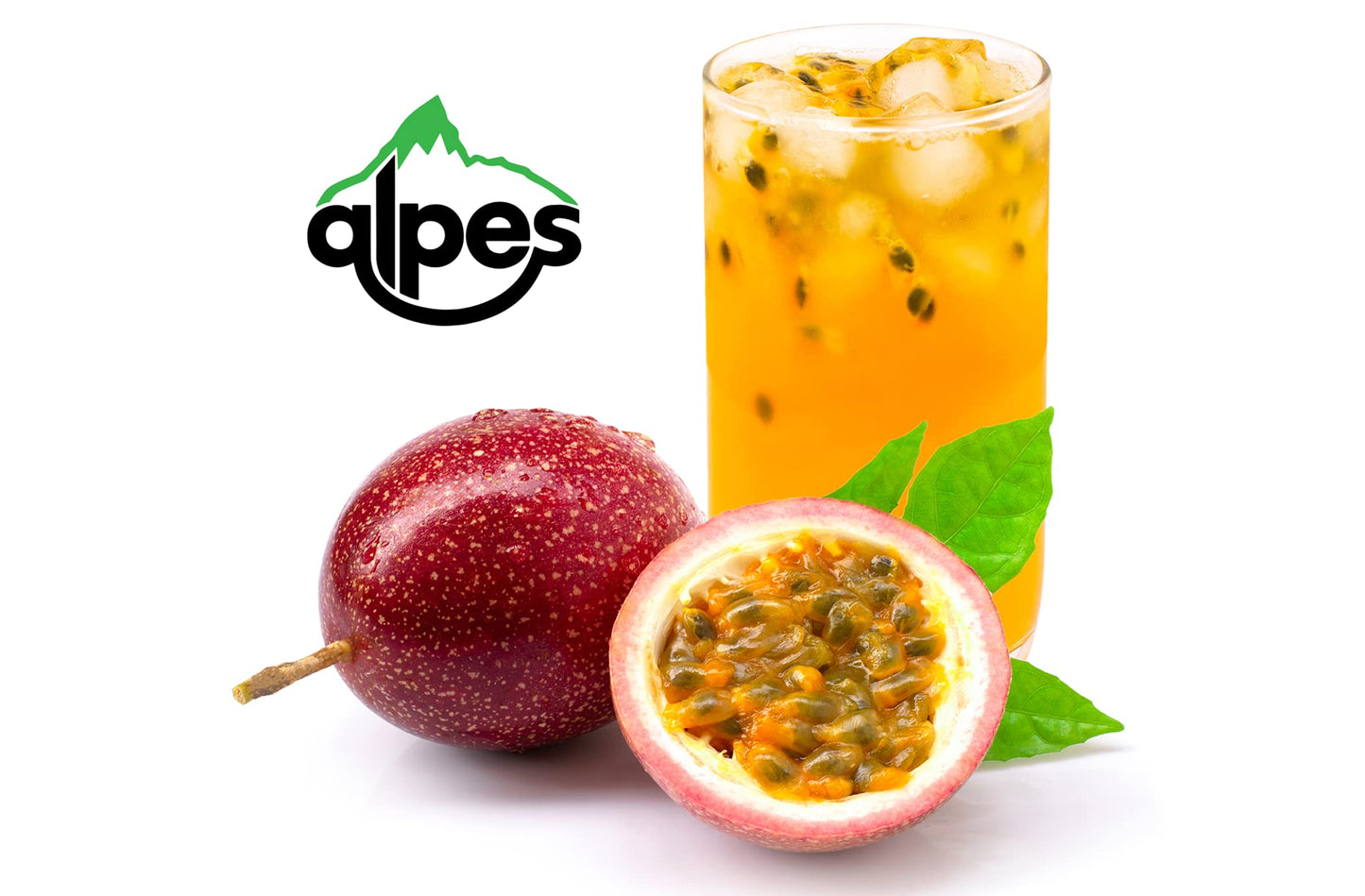 Alpes Passion Fruit Pulp | Real Tropical Maracuya (Lilikoi). Ideal For Cocktails, Juices, Smoothies, Desserts, Sauces & More. Pr