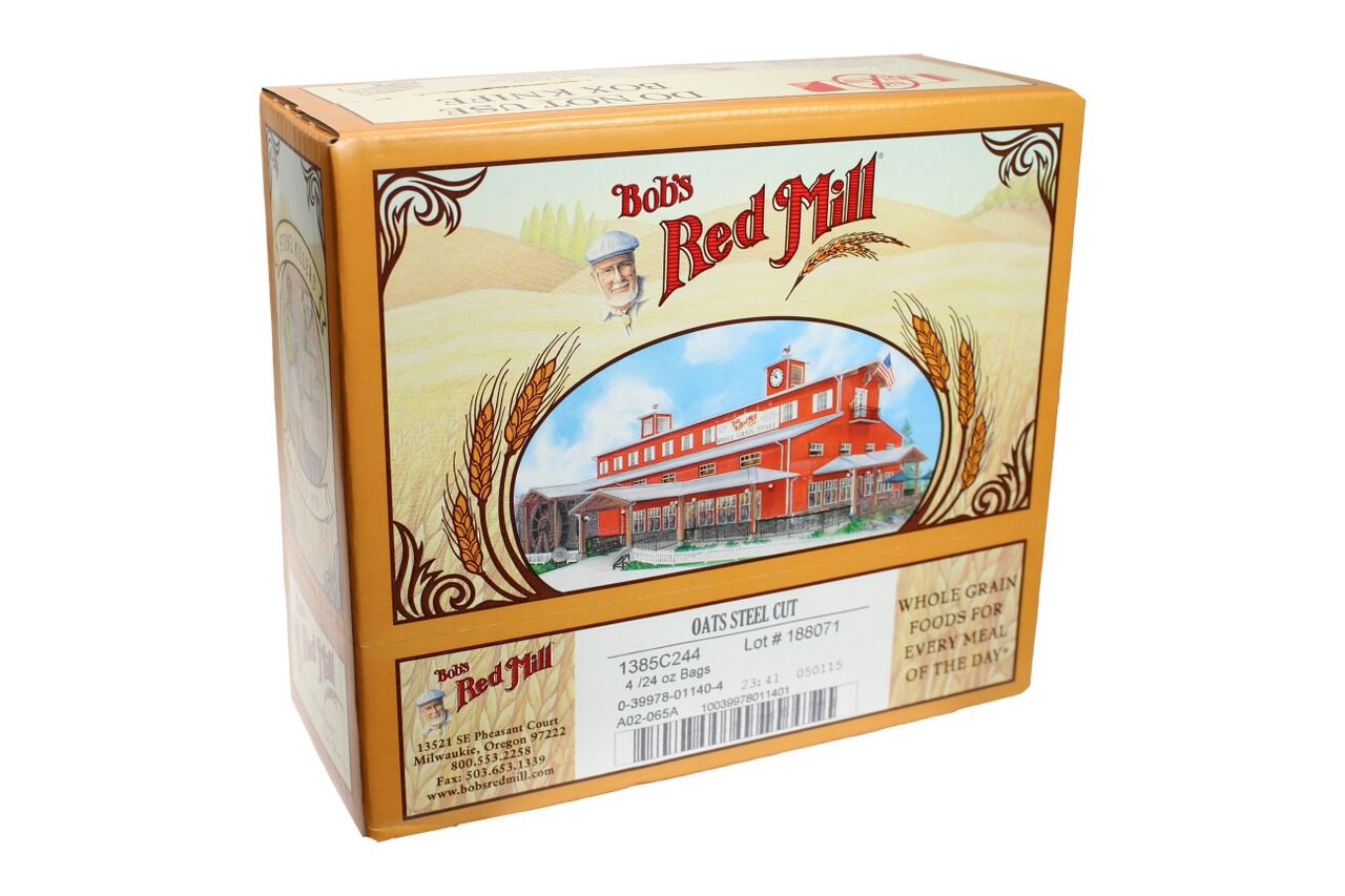 Bob's Red Mill Steel Cut Oats, 24 Oz (4 Pack)